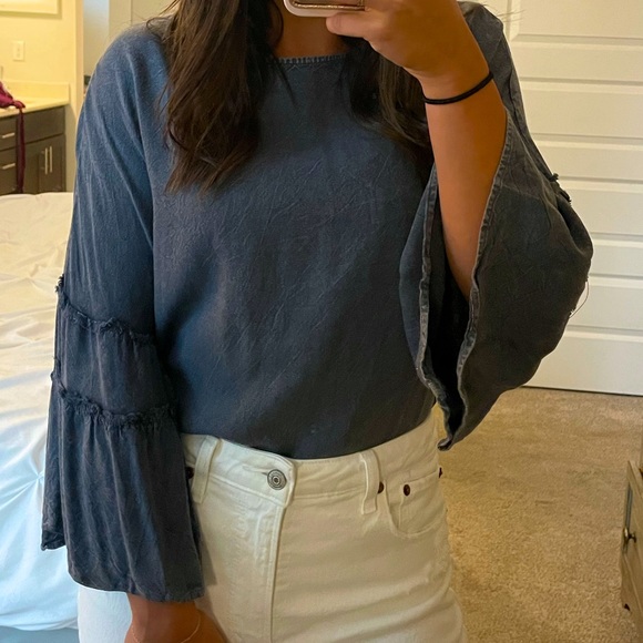 Blue Jean blouse - Picture 1 of 3